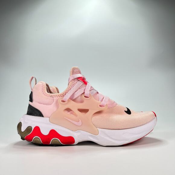 Nike React Presto Pink Foam Running Shoes Sneaker CK4465-600 Women’s Size 7 - Picture 1 of 11